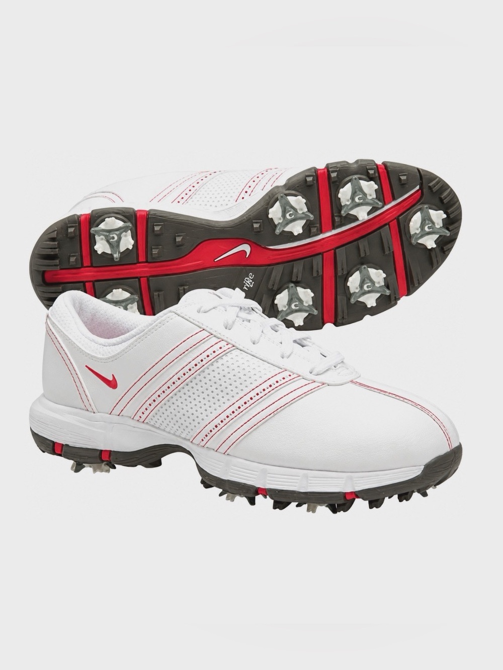 Nike Delight Power Channel TAC
Womens Soft Cleat Golf Shoes
Sz 7 Red White